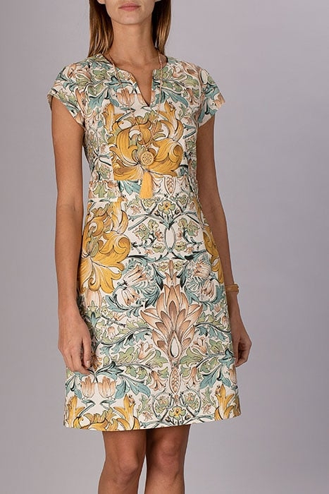 FITTED DRESS MULTI 6