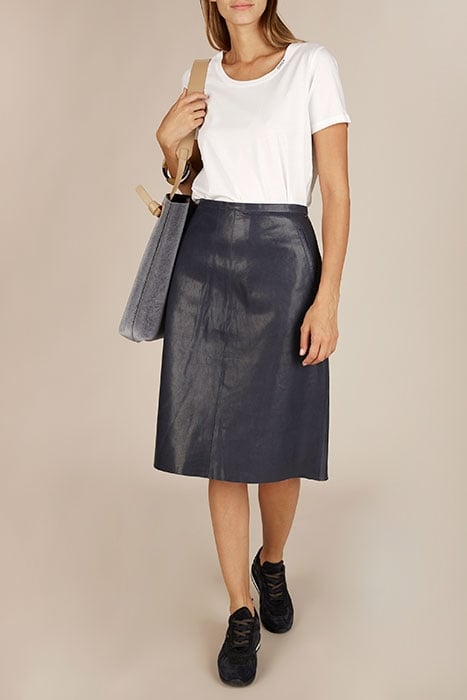 THE SKIRT PIPED PKT BLUE 4