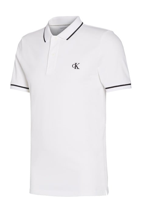 TIPPING SLIM POLO BRIGHT WHITE 5