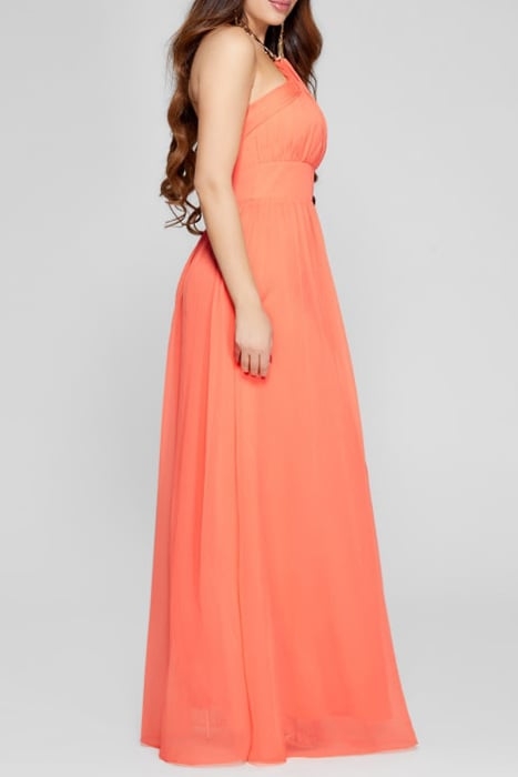 SMITTEN GOWN PEACH FLOWER 5