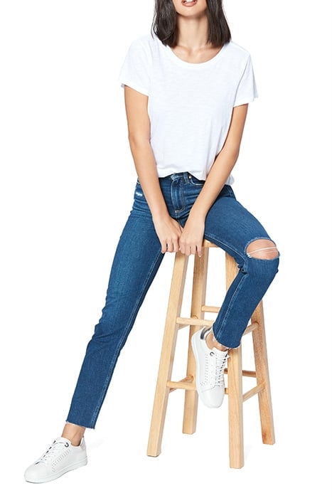 HOXTON SLIM RAW HEM SLOPES DESTRUCTED 6