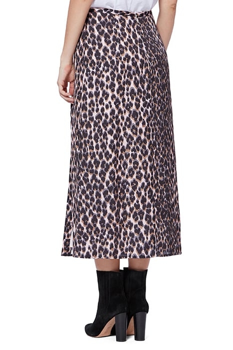 DELFINA SKIRT ZEPHYR/SHALE- PSYCH LEOPARD 3