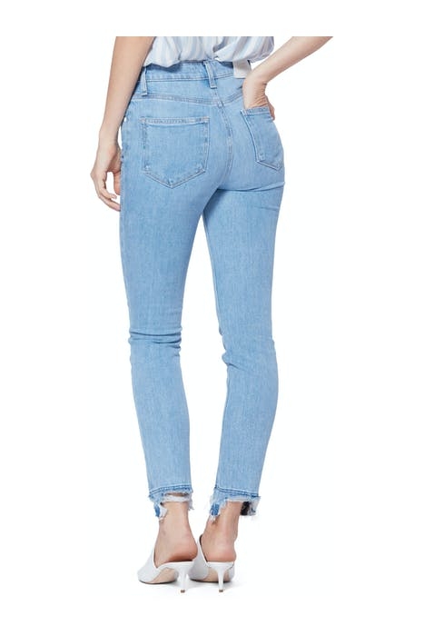 SARAH SLIM RIPPED HEM MAKO DISTRESSED 3