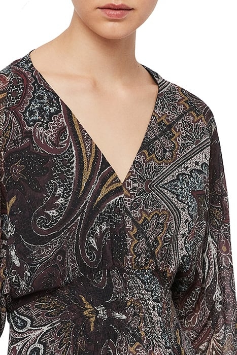 NICHOLA SCARF DRESS PURPLE 3