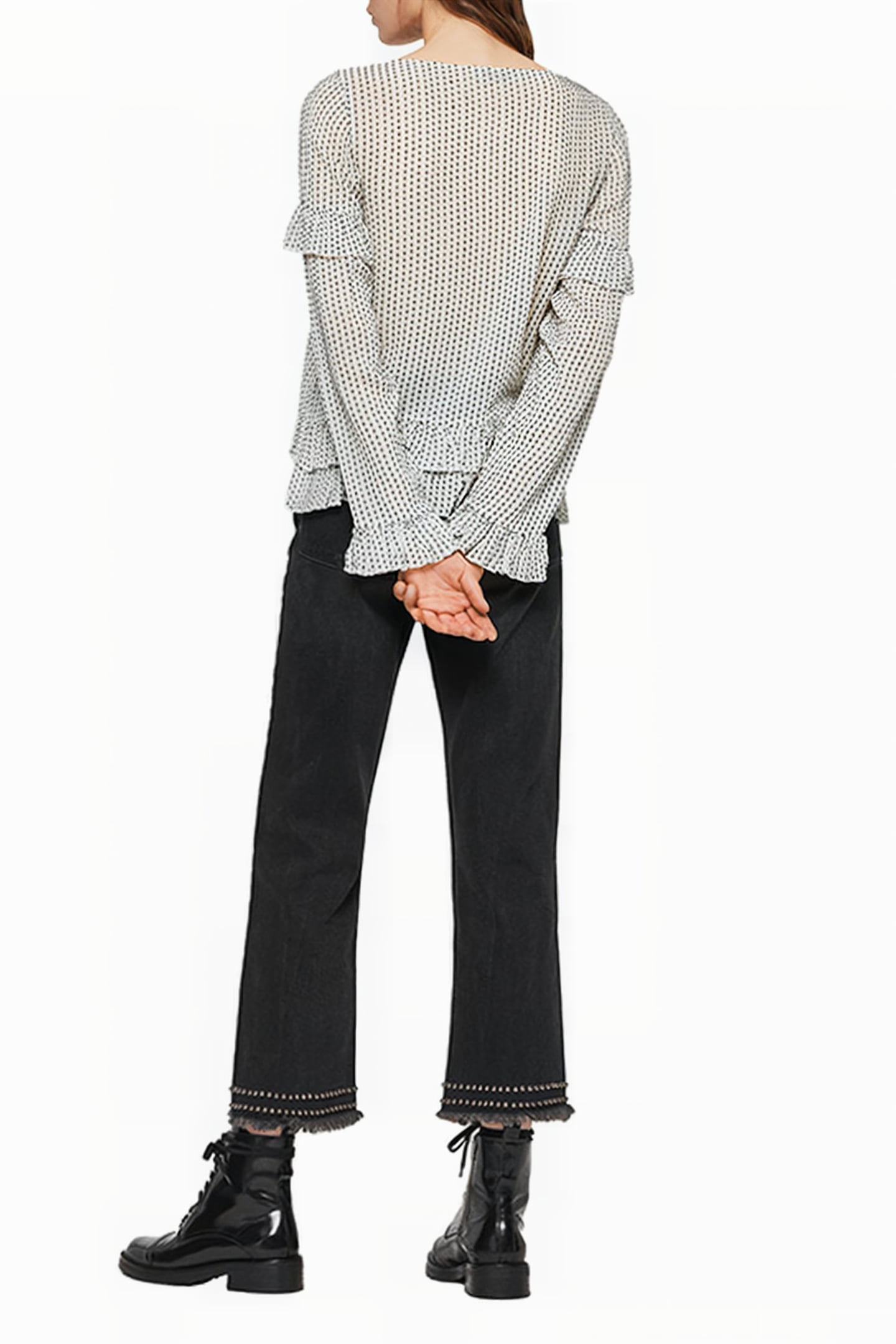 EVIA EMB TOP OYSTER WHITE 3