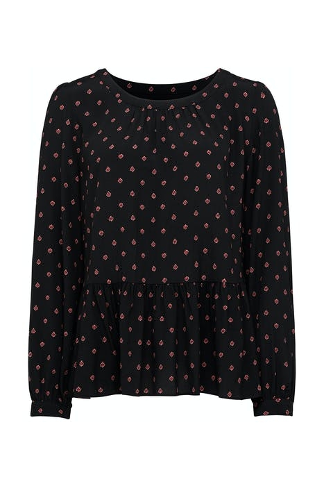 JODY SMOCK BLOUSE MAJORELLE DITSY 1