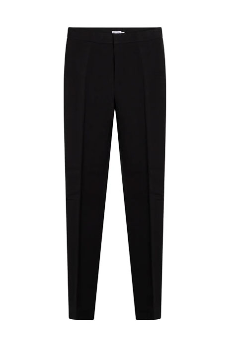 COTTON STRETCH TROUSER BLACK 5