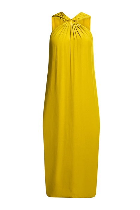 HILDA-HALTER BODYCON LIME BOTTLE GREEN 5