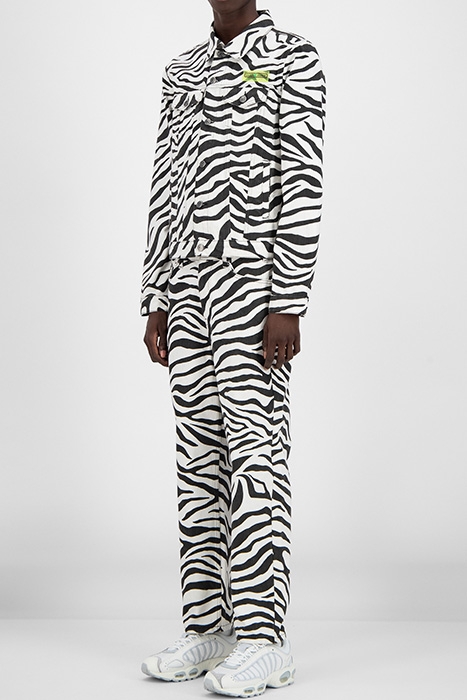 ZEBRA DENIM HAJEAN JACKET 3