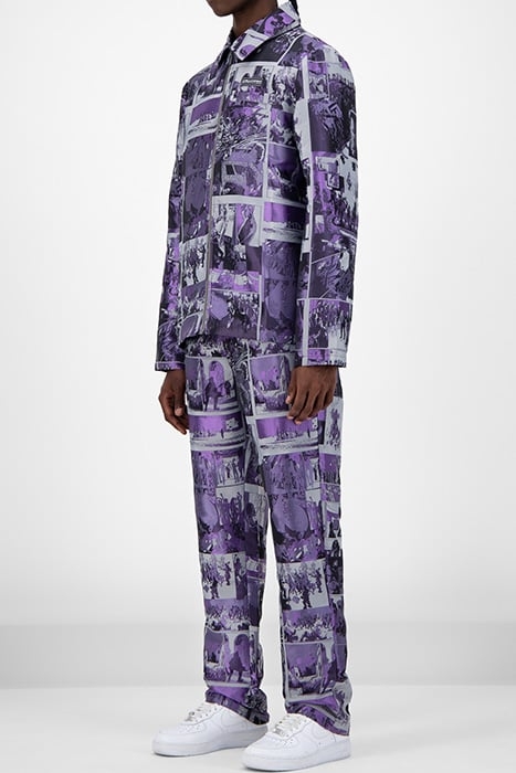 PURPLE COMIC JAMA JACKET 3