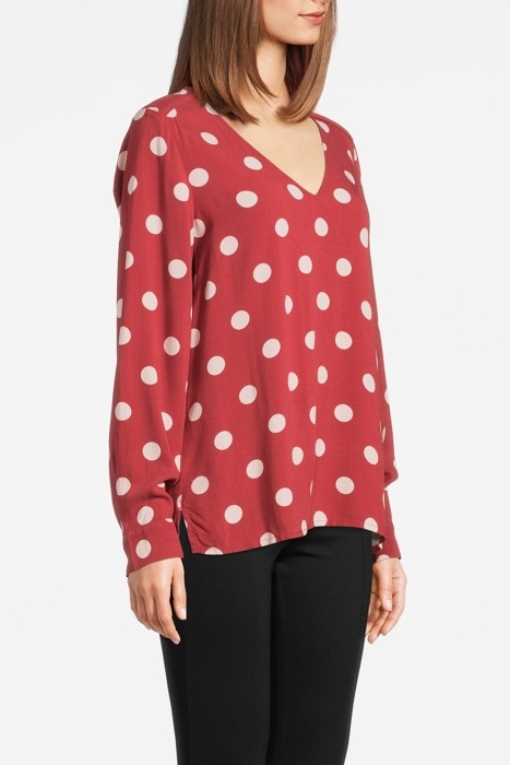 BLOUSES OTHER BRICK RED 4