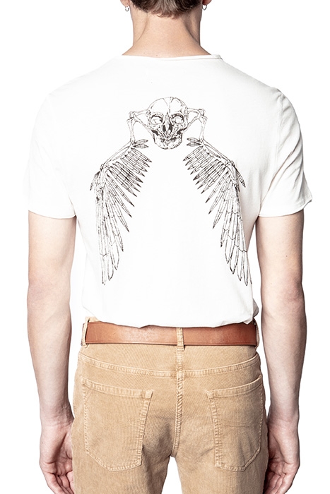 MONASTIR EAGLE SKULL TUNISIEN PRINT DOS JUDO 2