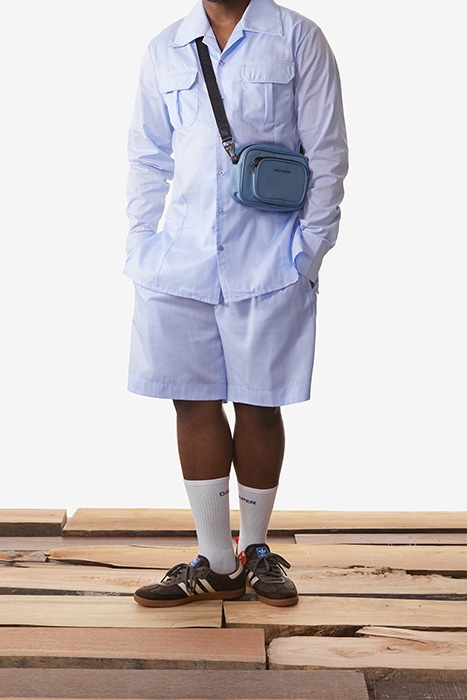 LIGHT BLUE KOHAN SHORTS 1