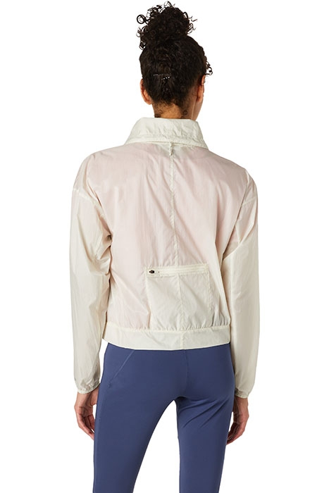 ASICS RUN JACKET BIRCH/SMOKEY ROSE 2