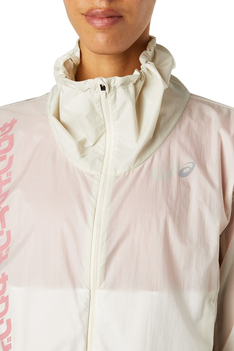ASICS RUN JACKET BIRCH/SMOKEY ROSE 7