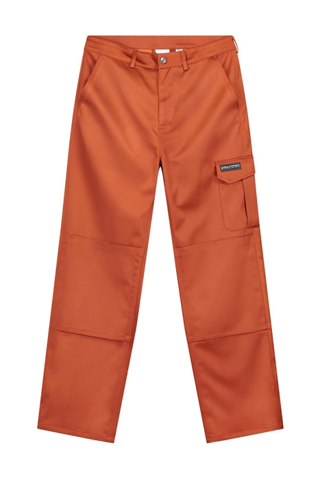 RUST JEFAC SATIN PANTS ORANGE 5
