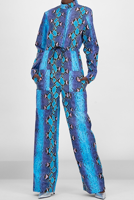BLUE SNAKE GREE JUMPSUIT 1