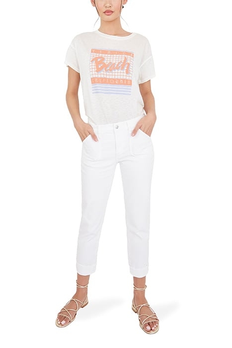 BRIGITTE FASHION PATCH PKT CRISP WHITE 4