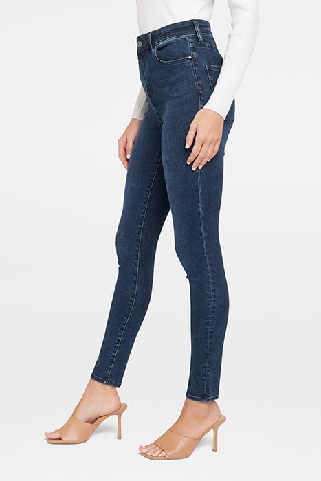 ZOE MID RISE ANKLE GRAZER JEAN DARK WASH DARK WASH 3