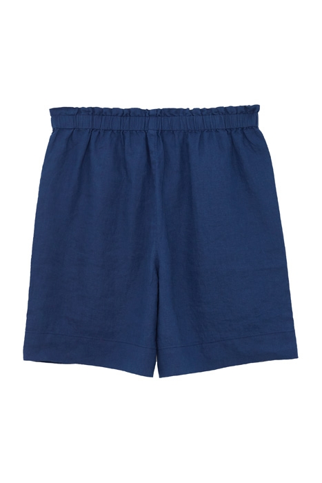 LILY LINEN SHORTS DK BLUE 2