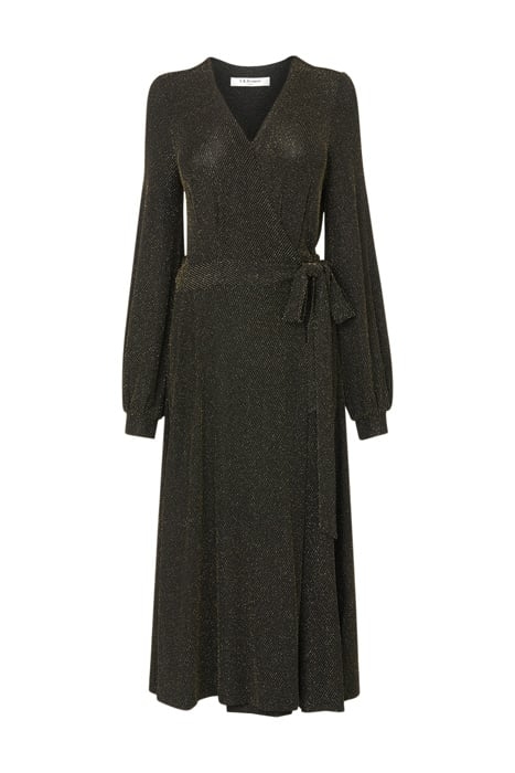 GLITZ MIDI DRESS GREEN/BLUE 3