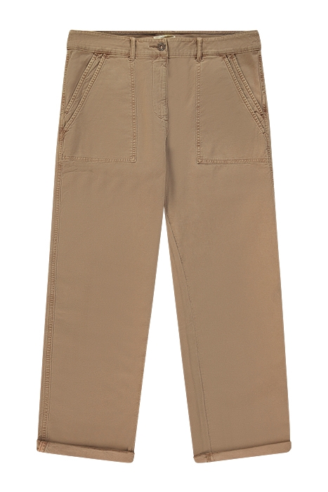 TWISTER ORGANIC CHINO TROUSERS DARK NATURAL 1