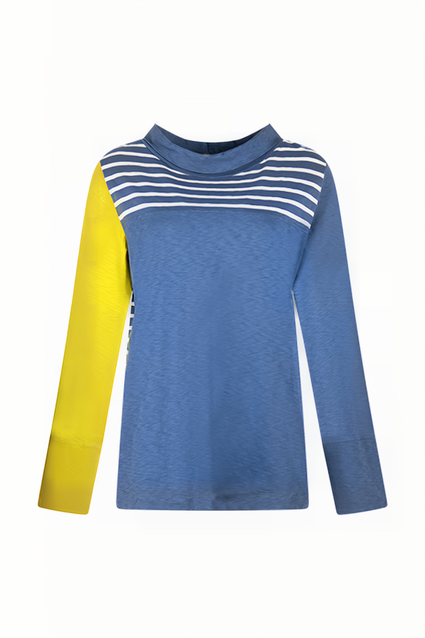 WEEKEND PETAL TEE TEAL MULTI 1