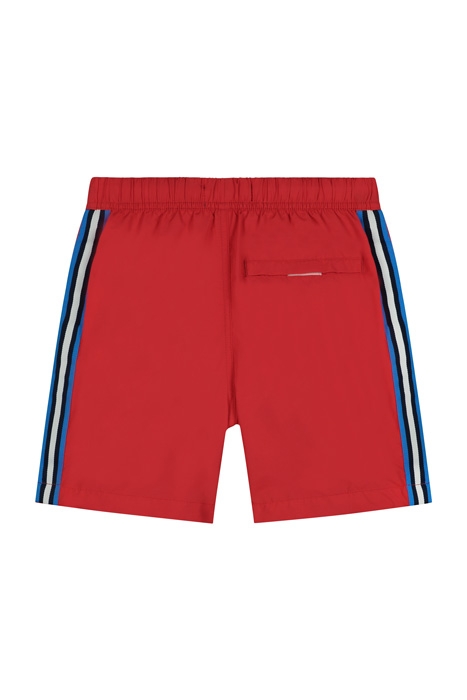 BOYS SWIM SHORT TOM TAPE FLAME RED 2