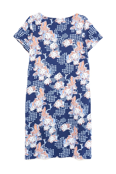 SELINA FAIRTRADE DRESS BLUE MULTI 6