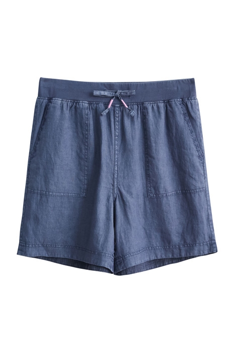 EFFIE LINEN SHORTS  BLUE 1