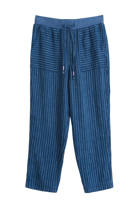 EFFIE LINEN TROUSER BLUE 1