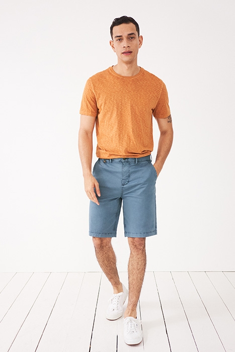 SUTTON  CHINO SHORT MID BLUE 2