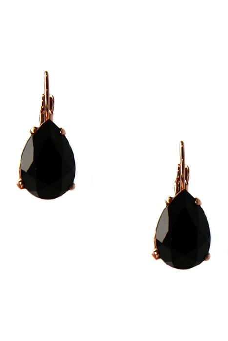 OTAZU LACRIMA JET BLACK EARRINGS BLACK 1