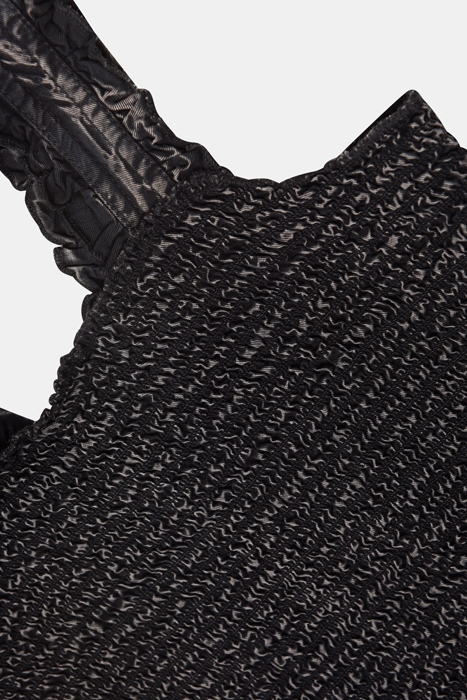 Ruffle top jill&mitch by shoeby darkgrey 3