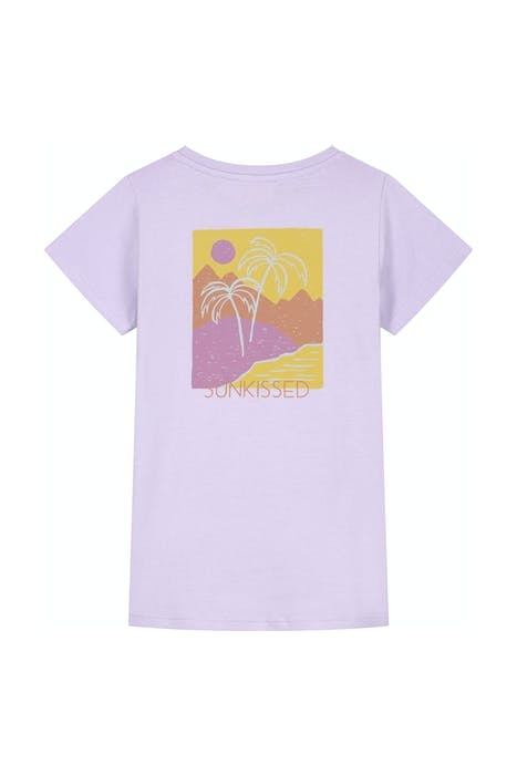 TAHITI T-SHIRT PASTEL LILAC PURPLE 5