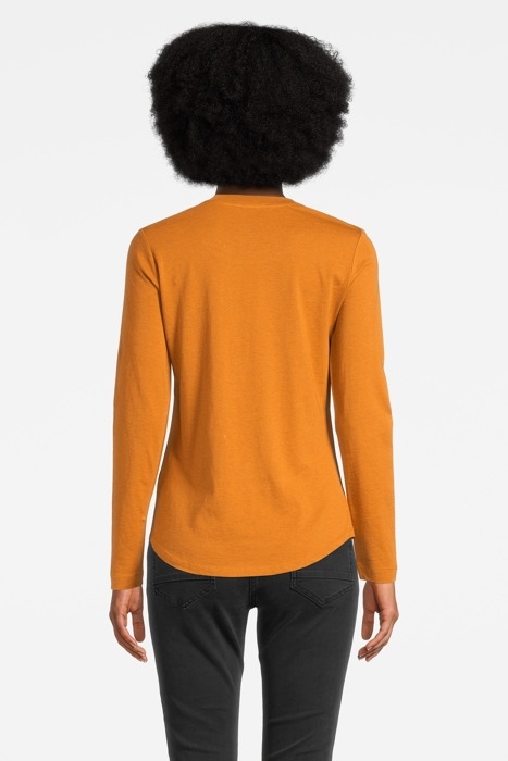T-SHIRT JERSEY LONG SLEEVES 81101365 HONEY GINGER 2