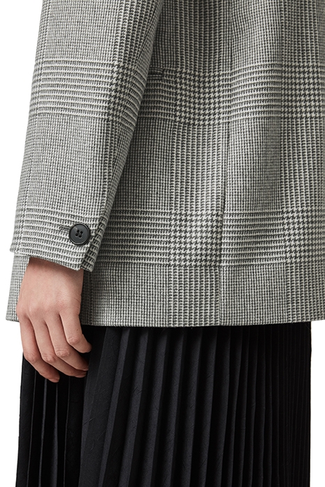 ASTRID CHECK BLAZER LIGHT GREY/ECRU 8