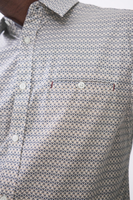 STEADMAN PRINT SHIRT WHITE MULTI 4