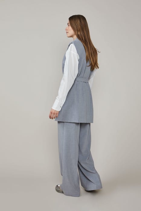 GILET STRUCTURED STRETCH FOG 2