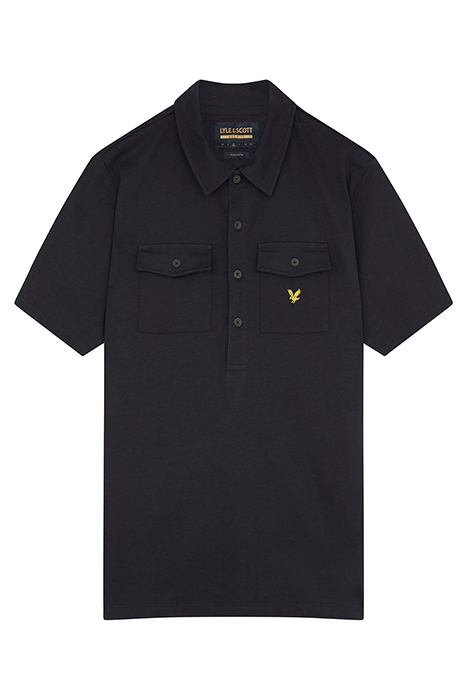 TWO POCKET POLO SHIRT DARK NAVY 5