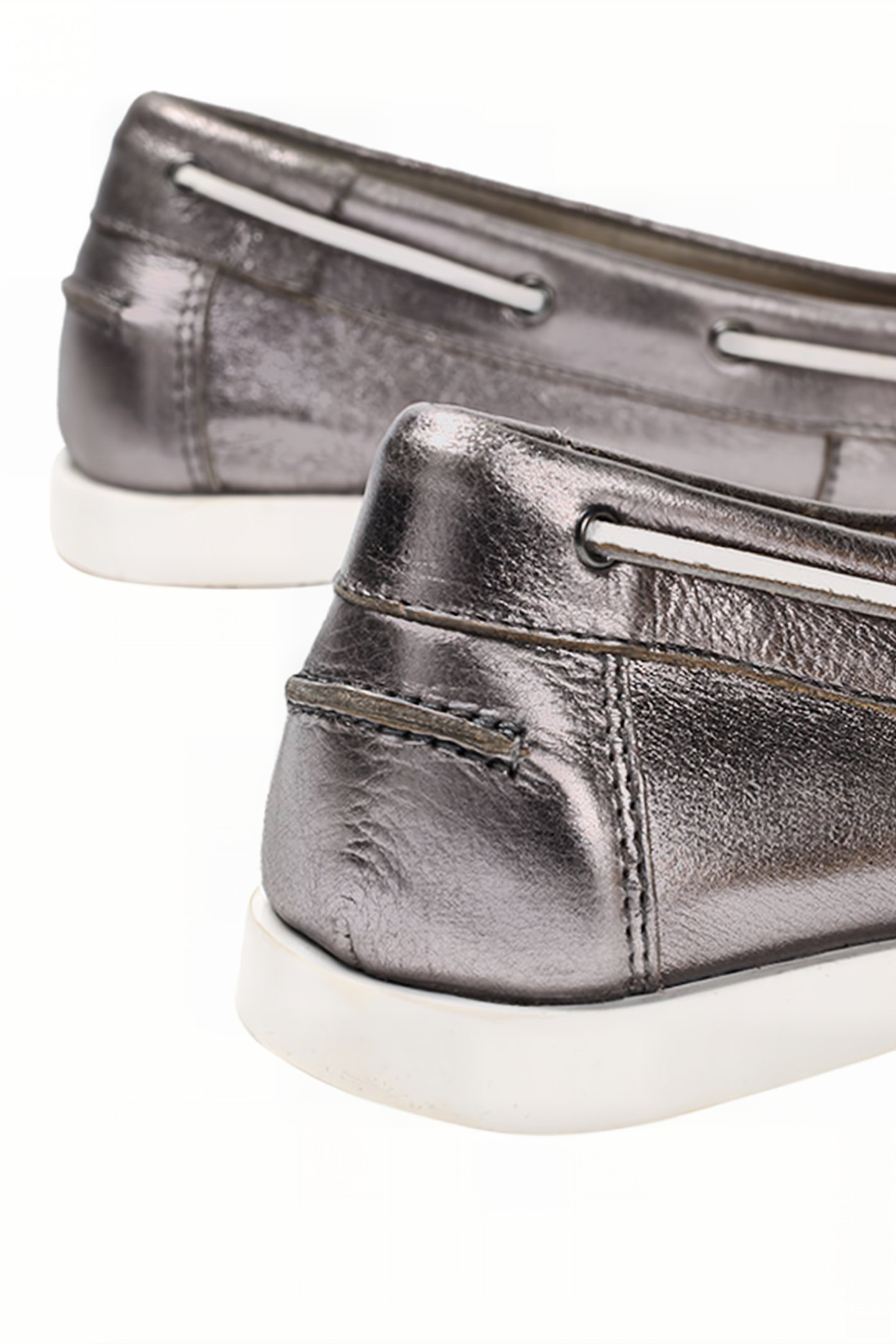 BETTY BOAT SHOE PEWTER 4