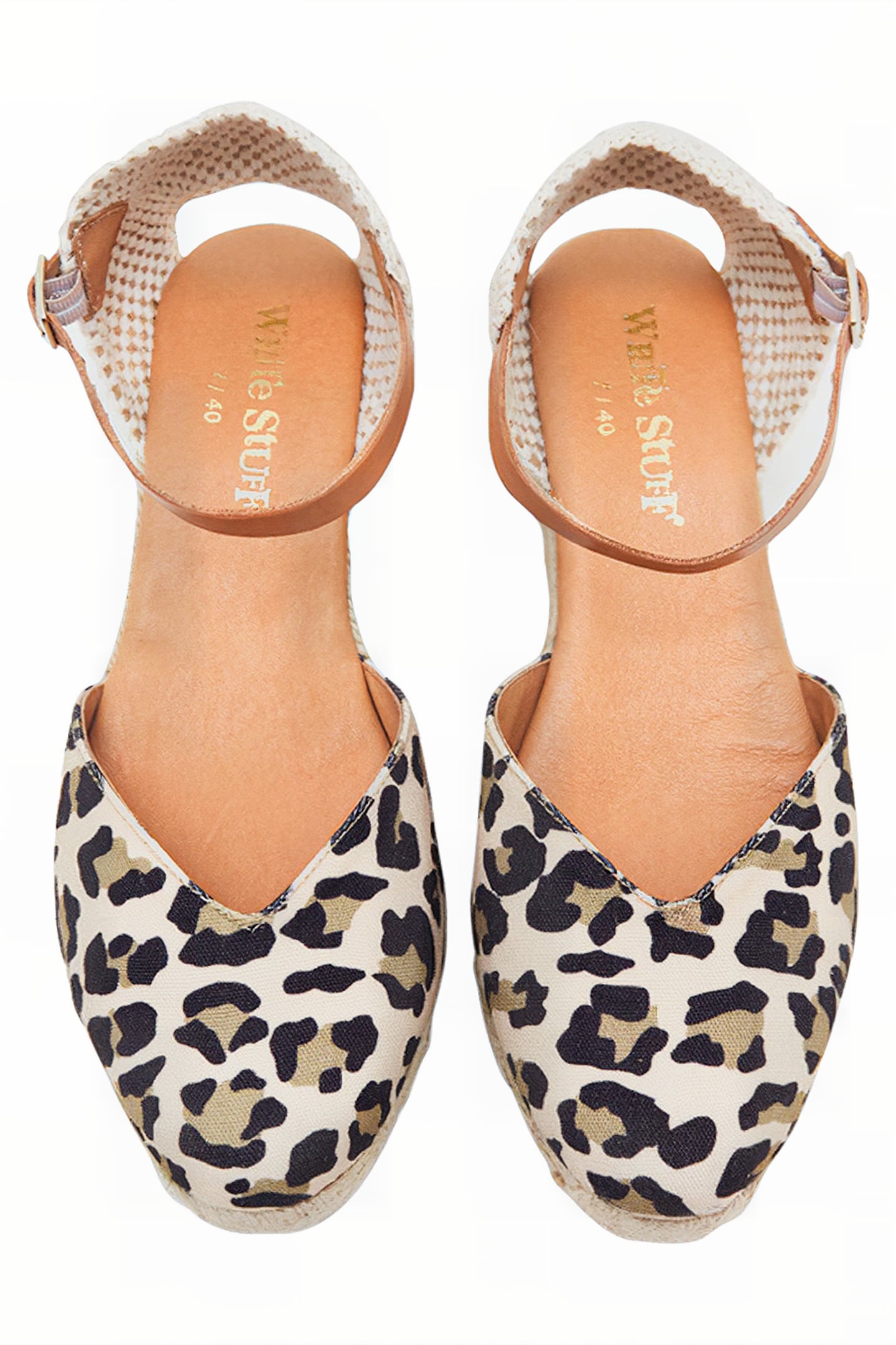 SOPHIE ESPADRILLE WEDGE BROWN PRINT 3