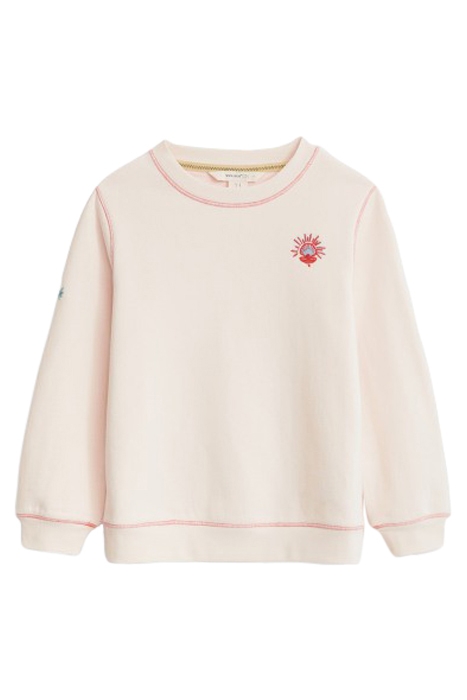 BETTA GRAPHIC SWEAT MID PINK 1