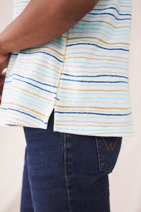 NEO PRINT TEE WHITE MULTI 4