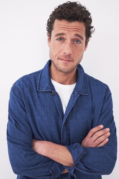 INDIGO MICROCHECK OVERSHIRT INDIGO BLUE 2