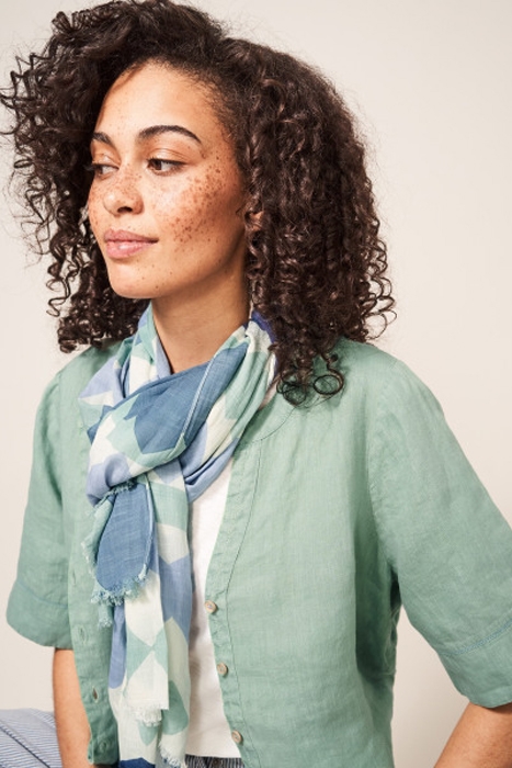 FERNE LINEN SHIRT  GREEN 2
