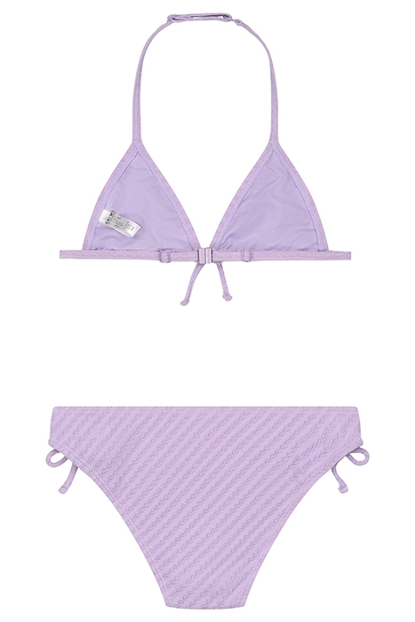 GIRLS LIZZY BIKINI SET IBIZA WAVES STRUCTURE LAVENDER PURPLE 2