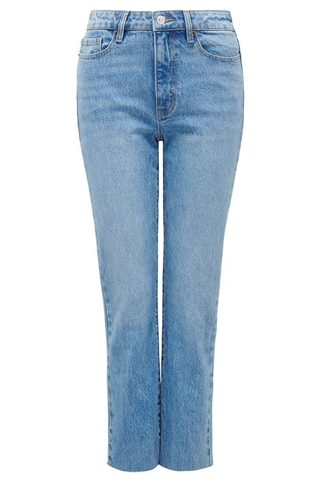 ALECIA HOURGLASS SLIM JEAN MID BLUE 6