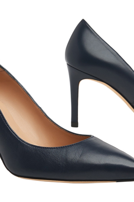 FLORET COURT HEEL NAVY 3