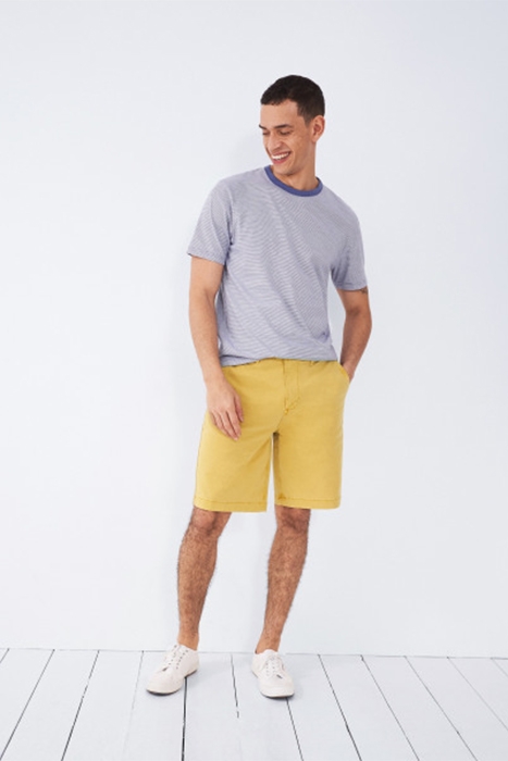 SUTTON  CHINO SHORT MID YELLOW 4